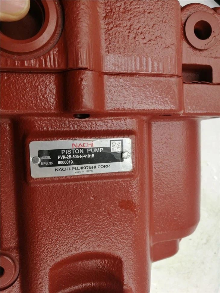Nachi PVK-0B PVK-1B PVK-2B PVK-3B PVK-2B-505-N-455C مضخة المكبس الهيدروليكي الرئيسية للحفارة ZAX55 ZAX60 EX55